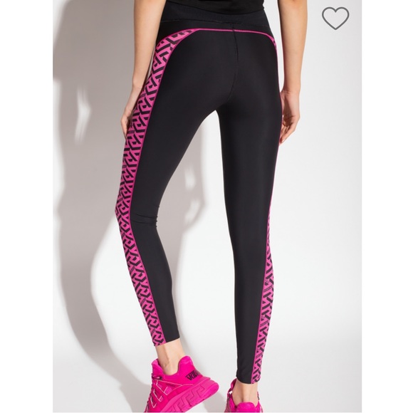 Authentic Versace La greca pattern sports bra and leggings with box size 5 NIB - Picture 13 of 16